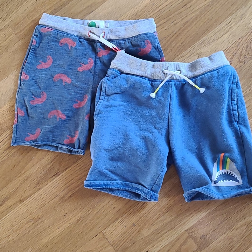 2 pair 9y mini Boden shorts